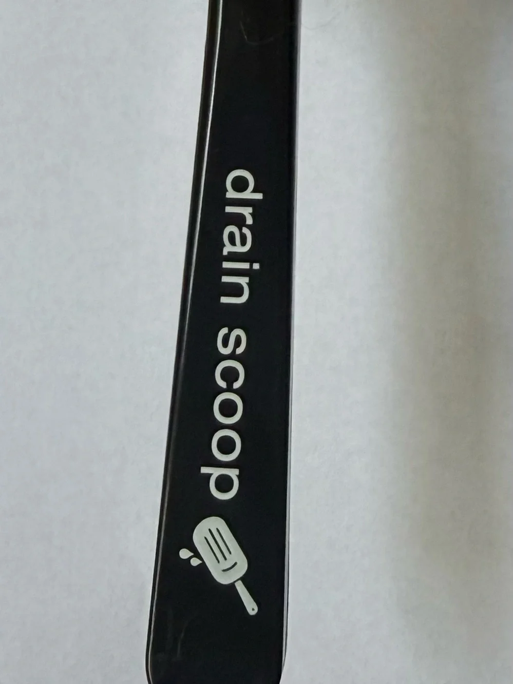 Drain Scoop - Slotted Drain scoop to prevent water dilution